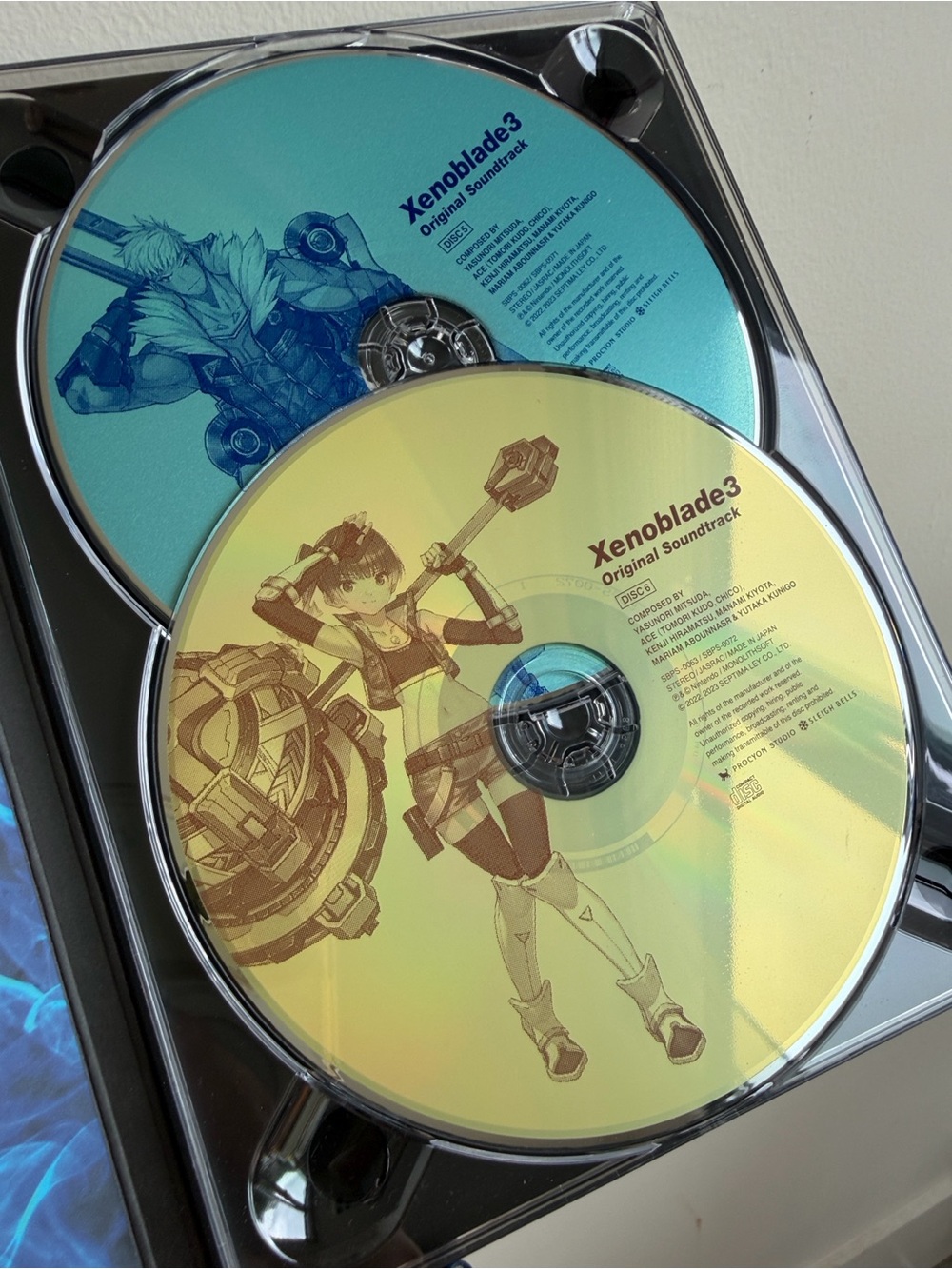 Original Soundtrack CD Set - Blue & Gold Discs